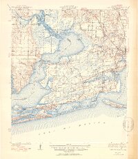 1941 Map of Fort Barrancas