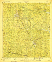 preview thumbnail of historical topo map of Hilliard, FL in 1919