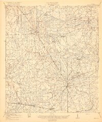 1919 Map of Hilliard, FL