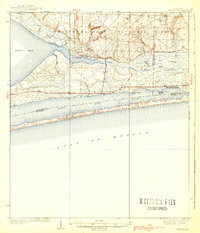 1938 Map of Holley