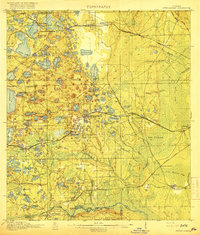 1916 Map of Interlachen