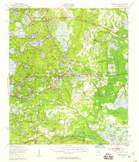 Download a high-resolution, GPS-compatible USGS topo map for Interlachen, FL (1959 edition)