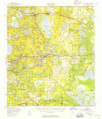 Download a high-resolution, GPS-compatible USGS topo map for Interlachen, FL (1955 edition)