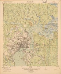1918 Map of Jacksonville