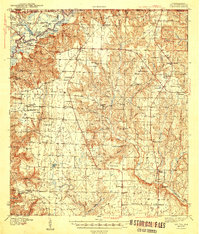 1943 Map of Allentown, FL