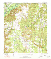Download a high-resolution, GPS-compatible USGS topo map for Jay, FL (1950 edition)