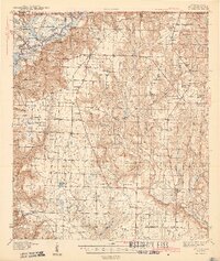 1943 Map of Allentown, FL
