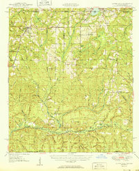 1950 Map of Laurel Hill