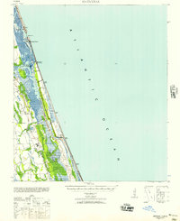 1943 Map of Matanzas, 1957 Print