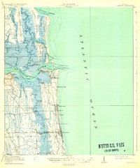 Download a high-resolution, GPS-compatible USGS topo map for Mayport, FL (1932 edition)