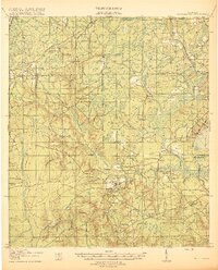 1918 Map of Middleburg, FL