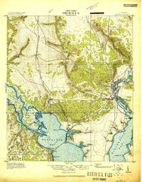1920 Map of Milton