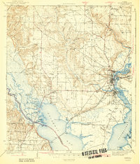 1943 Map of Milton