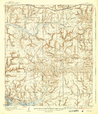 1936 Map of Niceville, FL