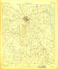 1895 Map of Ocala