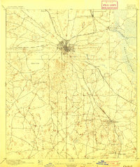 1895 Map of Ocala, 1903 Print