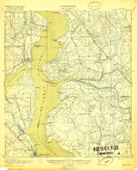 Download a high-resolution, GPS-compatible USGS topo map for Orange Park, FL (1918 edition)