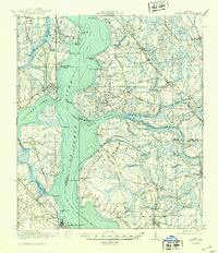 Download a high-resolution, GPS-compatible USGS topo map for Orange Park, FL (1942 edition)