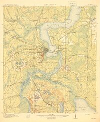 1915 Map of Palatka, FL