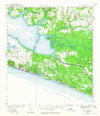 Download a high-resolution, GPS-compatible USGS topo map for Point Washington, FL (1964 edition)