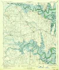 Download a high-resolution, GPS-compatible USGS topo map for St Marys, FL (1936 edition)