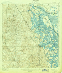 preview thumbnail of historical topo map of Citrus County, FL in 1895