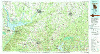 preview thumbnail of historical topo map of Bainbridge, GA in 1978