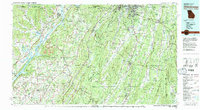 Download a high-resolution, GPS-compatible USGS topo map for Chickamauga, GA (1982 edition)