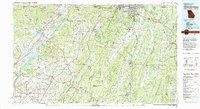 Download a high-resolution, GPS-compatible USGS topo map for Chickamauga, GA (1982 edition)