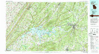 Download a high-resolution, GPS-compatible USGS topo map for Rome, GA (1982 edition)