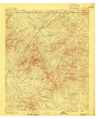 1888 Map of Ellijay
