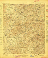 1898 Map of Ellijay