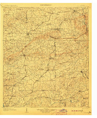 1907 Map of Talbotton