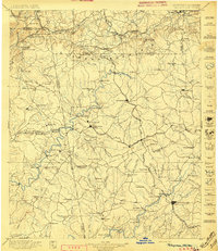 preview thumbnail of historical topo map of Tallapoosa, GA in 1897