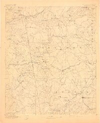 preview thumbnail of historical topo map of Tallapoosa, GA in 1892