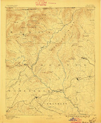 1896 Map of Walhalla