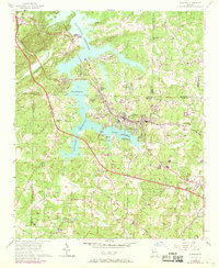 Download a high-resolution, GPS-compatible USGS topo map for Acworth, GA (1969 edition)
