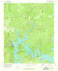 Download a high-resolution, GPS-compatible USGS topo map for Allatoona Dam, GA (1969 edition)