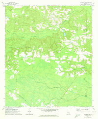 preview thumbnail of historical topo map of Appling County, GA in 1970