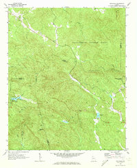 Download a high-resolution, GPS-compatible USGS topo map for Amicalola, GA (1973 edition)