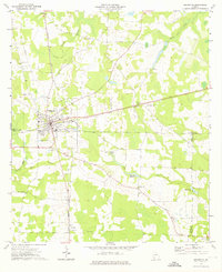 Download a high-resolution, GPS-compatible USGS topo map for Arlington, GA (1976 edition)