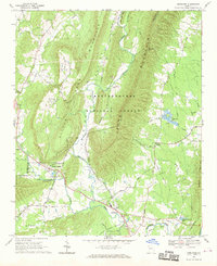 Download a high-resolution, GPS-compatible USGS topo map for Armuchee, GA (1970 edition)