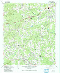 Download a high-resolution, GPS-compatible USGS topo map for Auburn, GA (1993 edition)