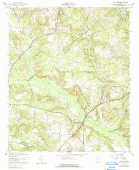 preview thumbnail of historical topo map of Richmond County, GA in 1957