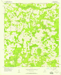 1956 Map of Baden, 1958 Print