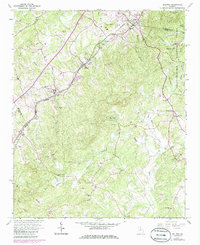 Download a high-resolution, GPS-compatible USGS topo map for Baldwin, GA (1986 edition)