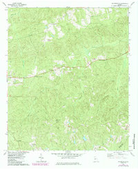 preview thumbnail of historical topo map of Talbot County, GA in 1971