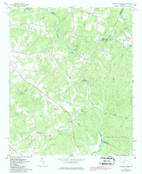 Download a high-resolution, GPS-compatible USGS topo map for Barnett Shoals, GA (1986 edition)