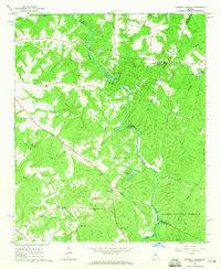 Download a high-resolution, GPS-compatible USGS topo map for Barnett Shoals, GA (1965 edition)