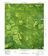 Download a high-resolution, GPS-compatible USGS topo map for Bladen, GA (1988 edition)